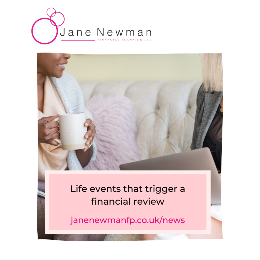 Life events that trigger a financial review