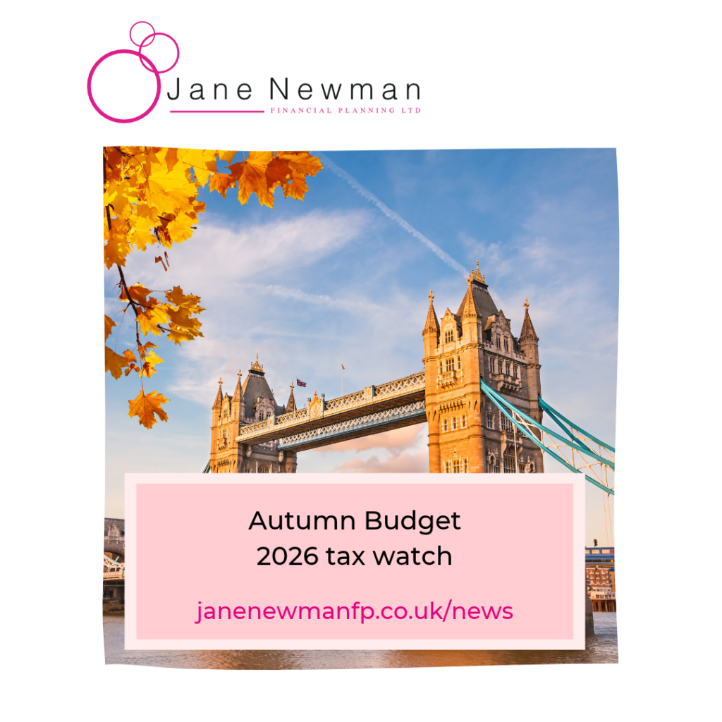Autumn Budget 2026 tax watch
