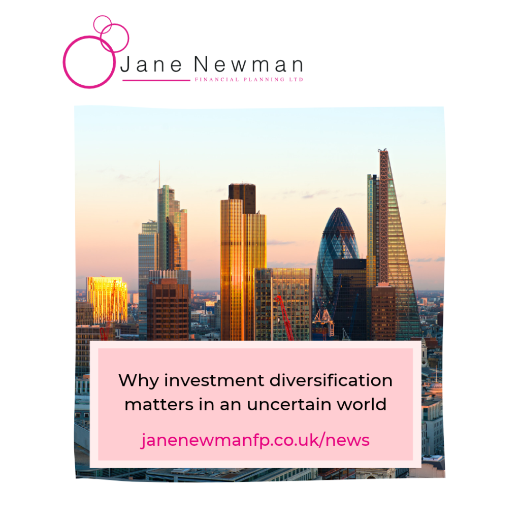 Why investment diversification matters in an uncertain world